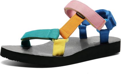 Women's Comfortable Quick-Dry Sport Sandals for Walking, Hiking & Water with Arch Support