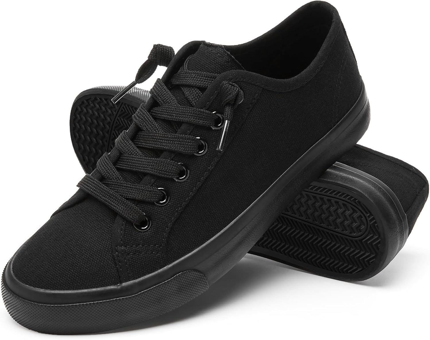 Women Canvas Slip On Sneakers - Low Top Casual Shoes