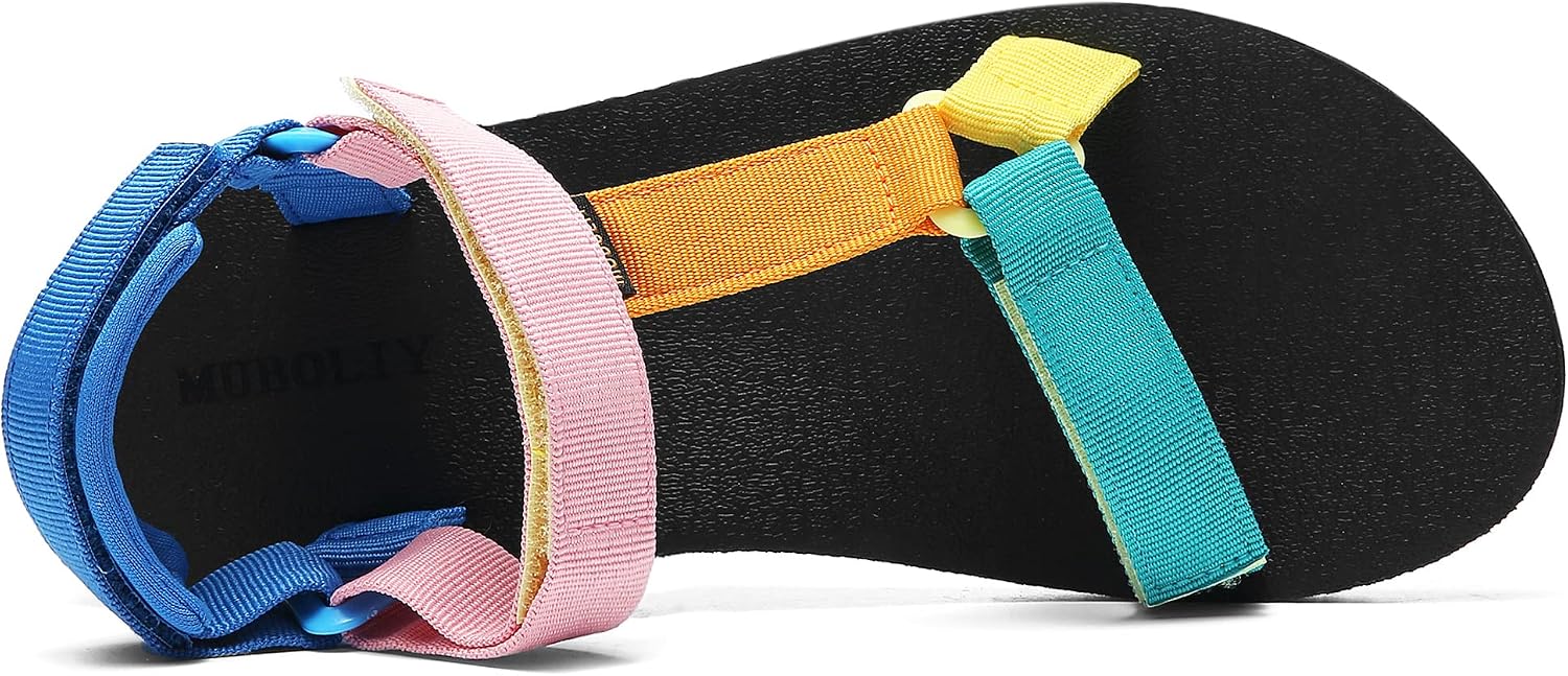 Women's Comfortable Quick-Dry Sport Sandals for Walking, Hiking & Water with Arch Support - Image 4